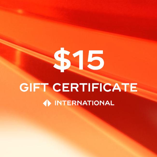 Main image of $15 Gift Certificate