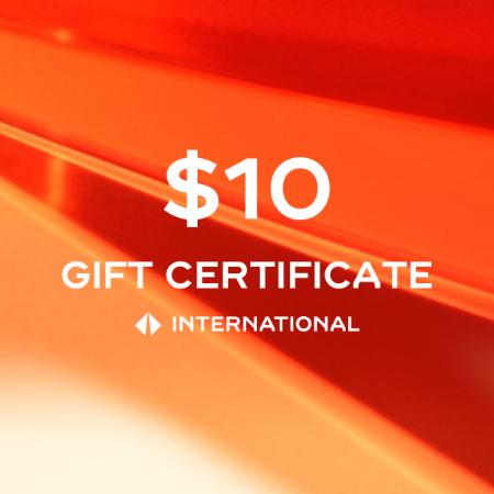 $10 Gift Certificate