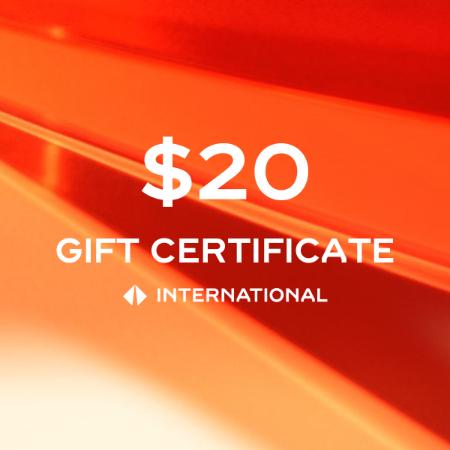 $20 Gift Certificate