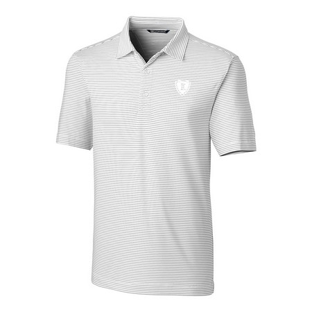 IC Bus Mens Cutter & Buck Striped Polo