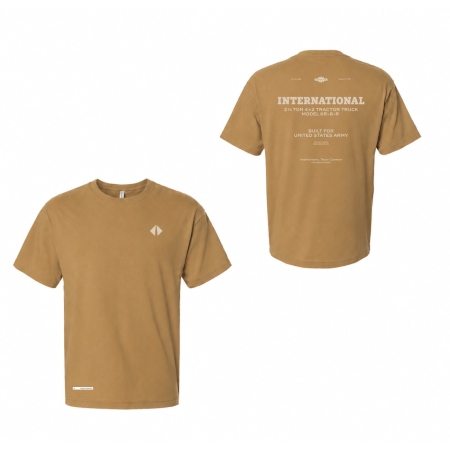 Unisex Heavyweight Tonal Print Tee​
